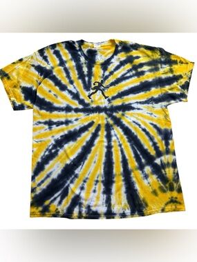 Wake Forest Basketball Walking Deacon Tie Dye Men’s Adult t-shirt size L